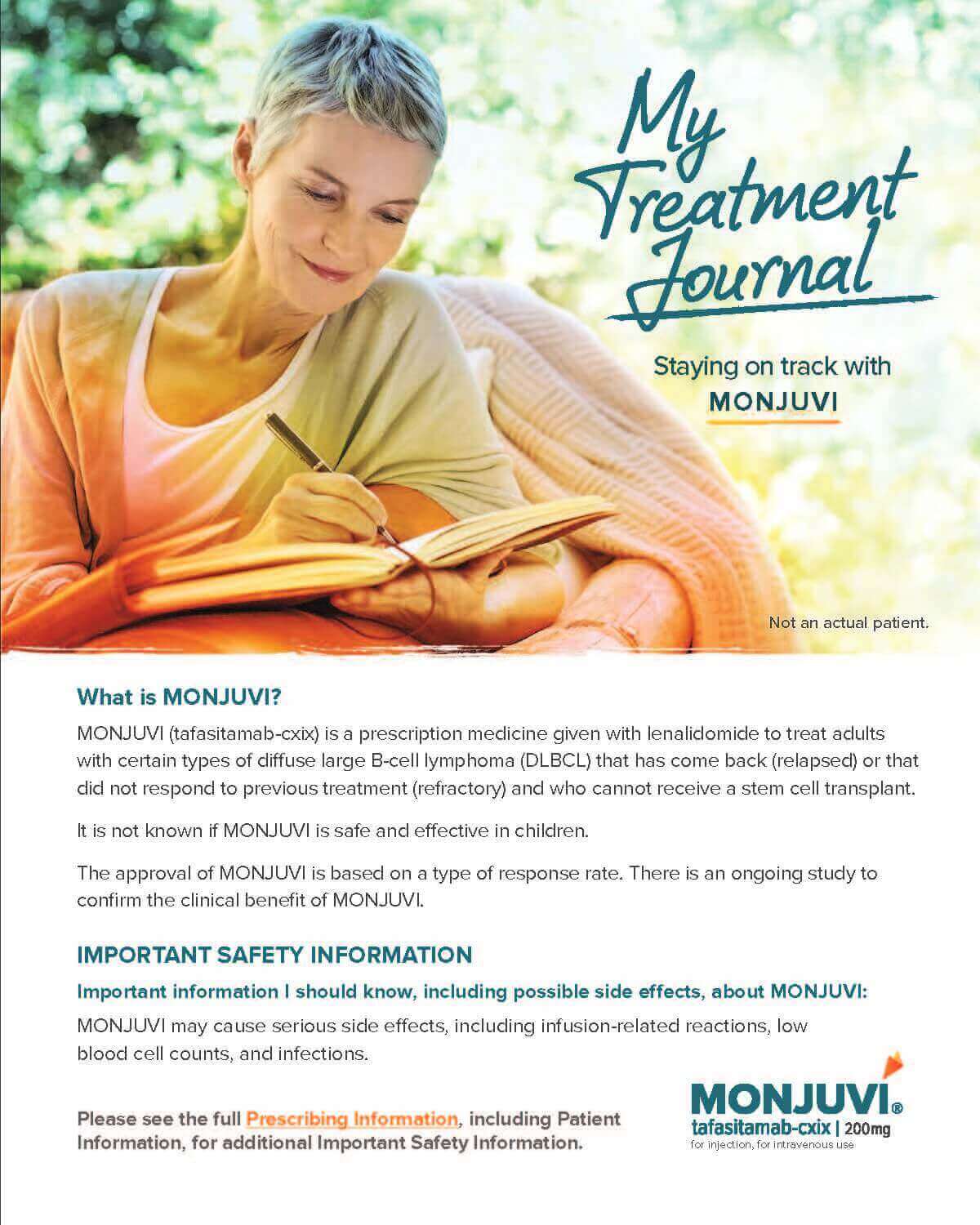 MONJUVI Treatment Journal