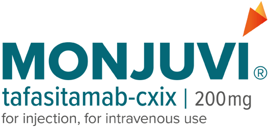 MONJUVI® (tafasitamab-cxix) logo.